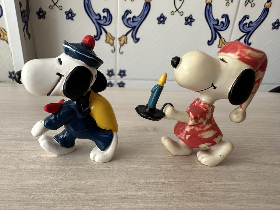 Charlie Brown Snoopy Peanuts United Feature pvc bonecos