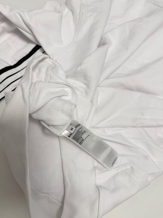 худи Balenciaga Strips White hoodie M L