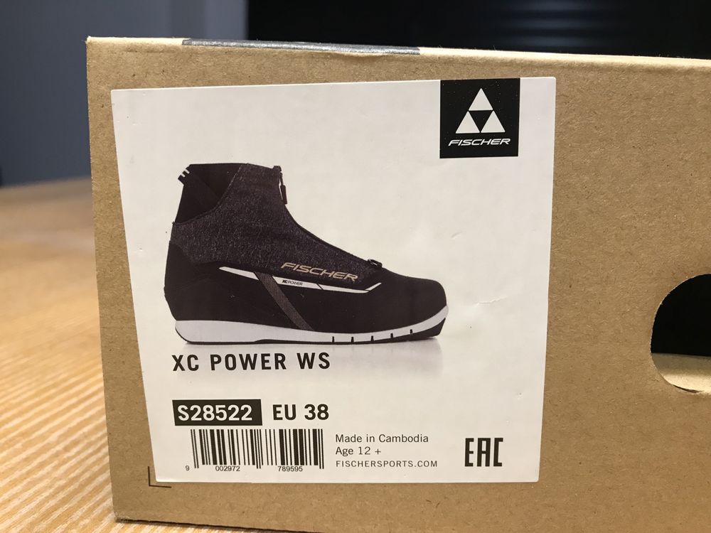 Fischer XC Power WS 38 buty biegowe biegówki damskie NNN S28522