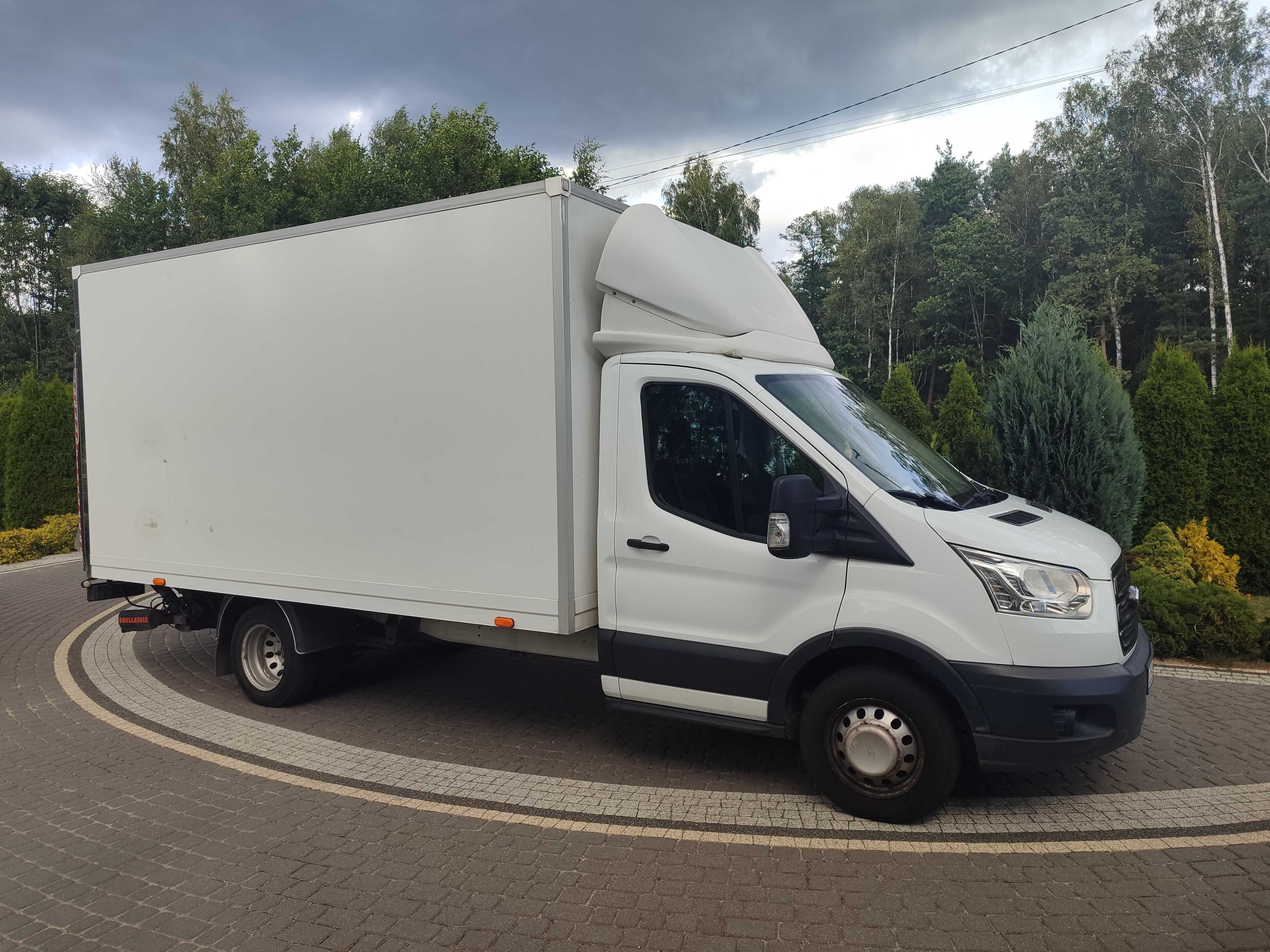 Ford TRANSIT Kontener Winda Bliźniak 2017 r Salon PL