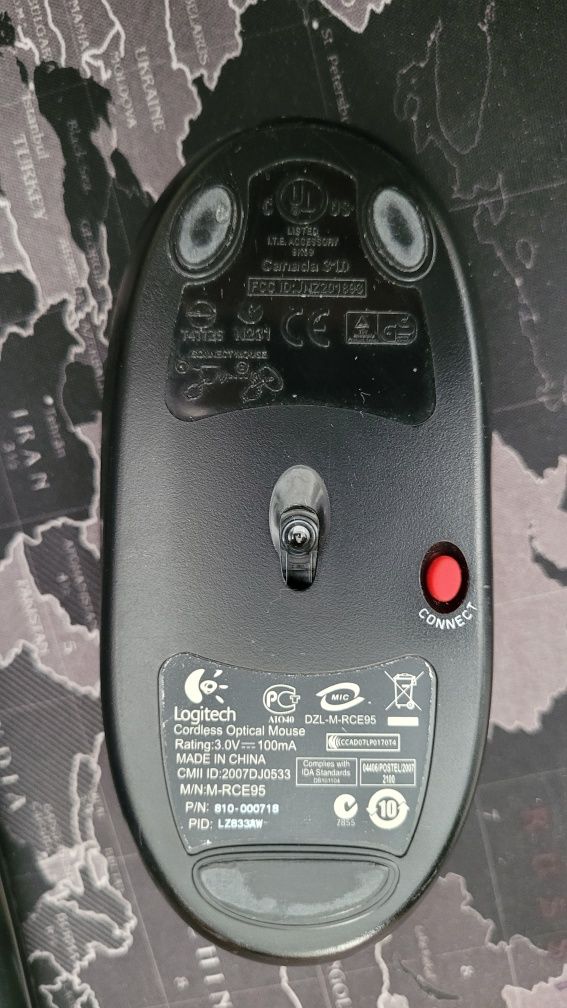 Клавиатура + мышка безпроводные logitech ex 100