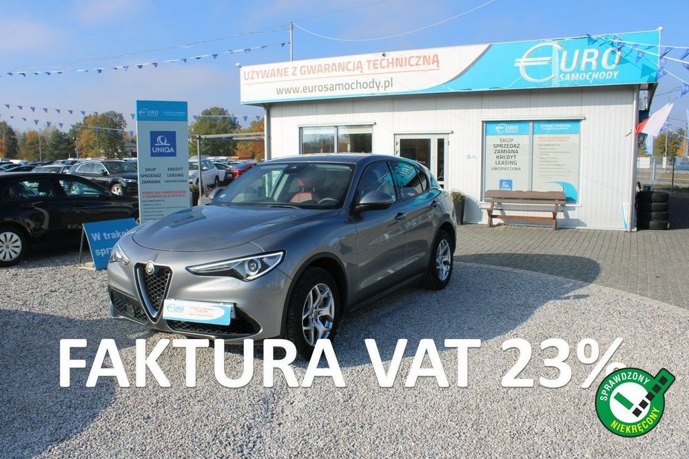 Alfa Romeo Stelvio F-VAT Q4 Skóra Kamera Gwarancja Salon Polska