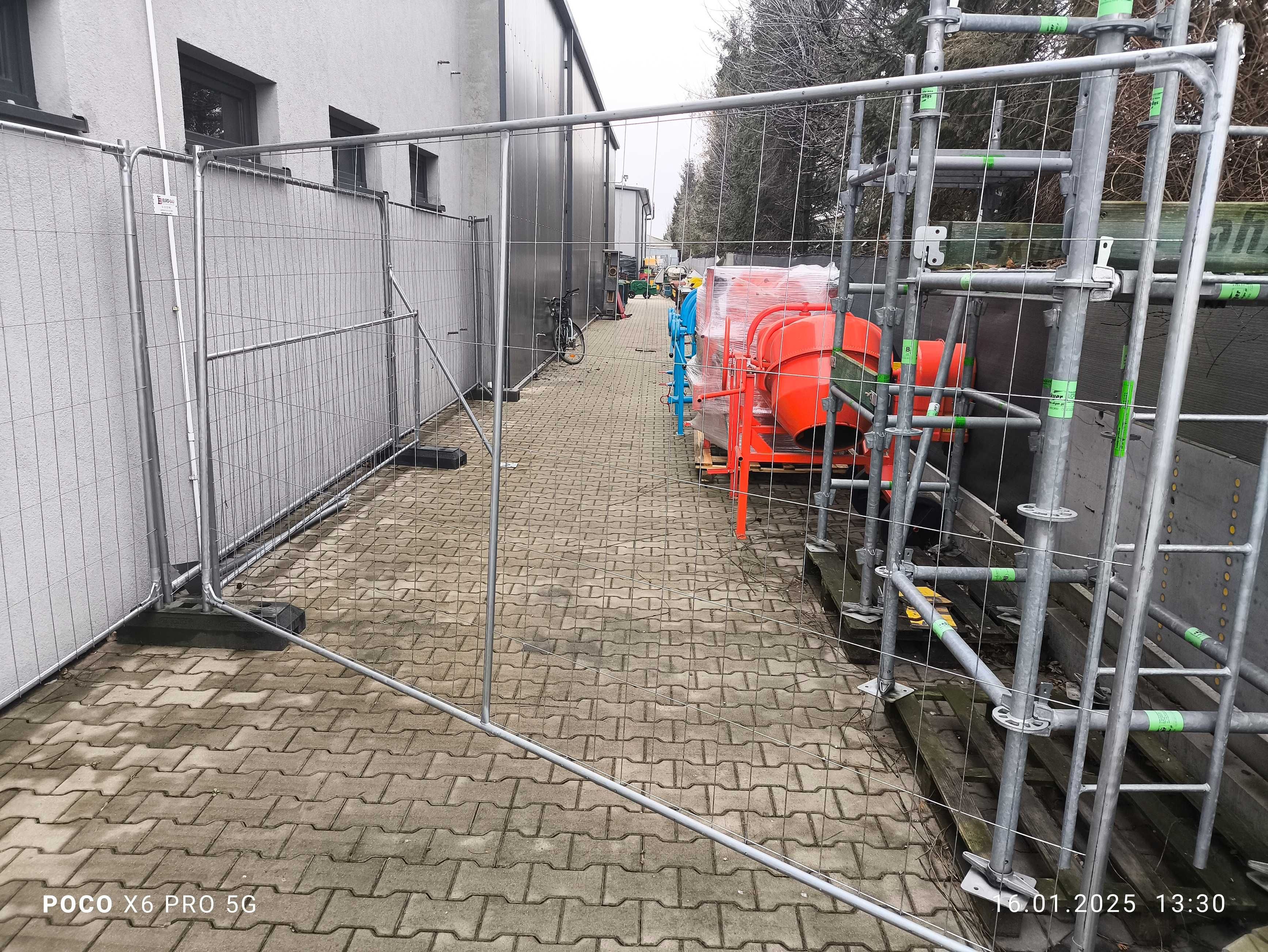 Panel Płot Balustrada 3,5x2m ZESTAW 140mb wzmocnione narożniki i pion