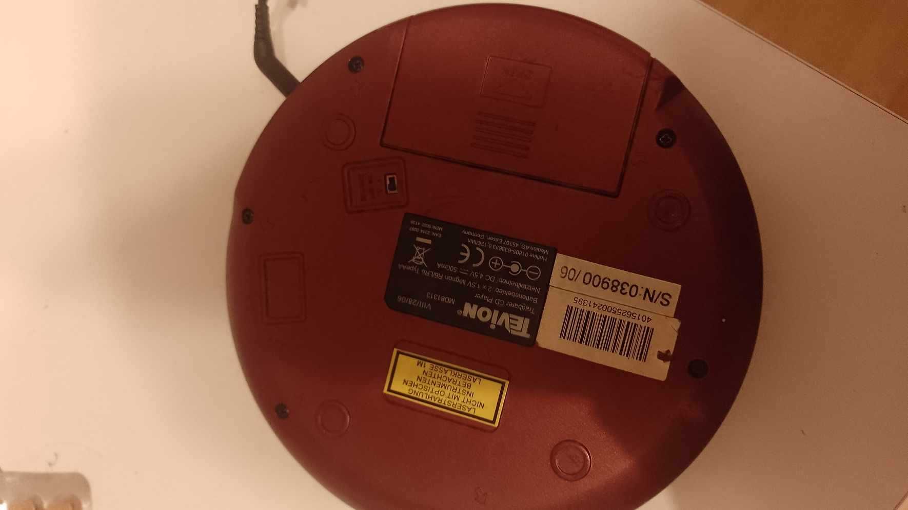 Discman Tevion anti-shock