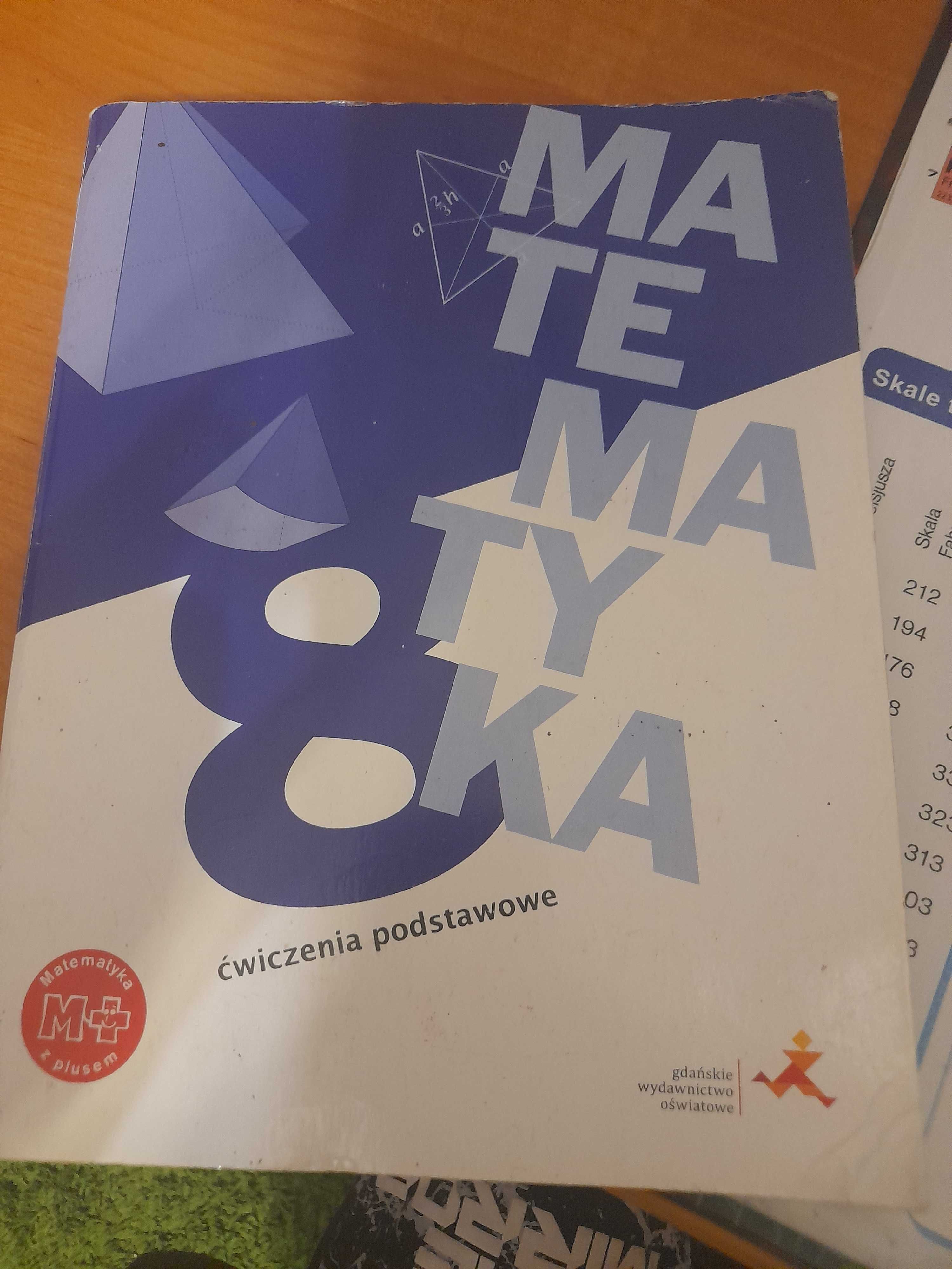 Zeszyt ćwiczeń do matematyki dla klasy ósmej klasy podstawowej