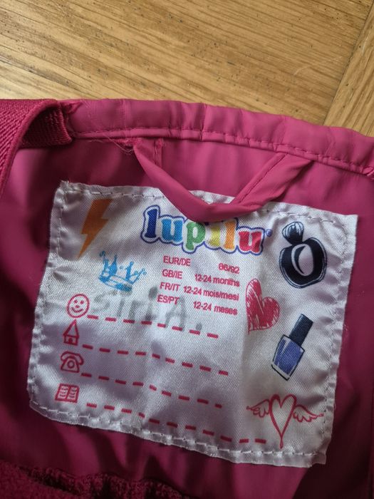 Spodnie jesienne wodoodporne 86/92