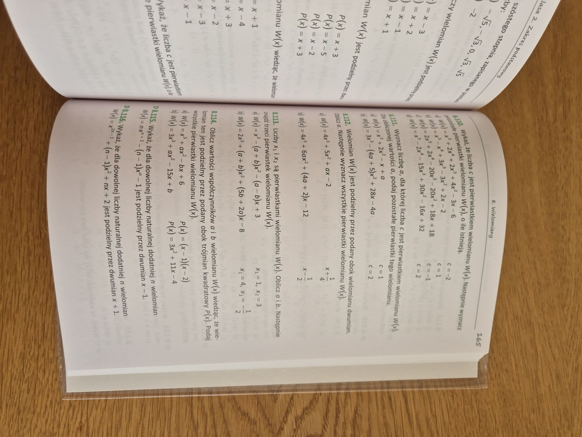 Podręcznik i zbiór zadań do matematyki 2
