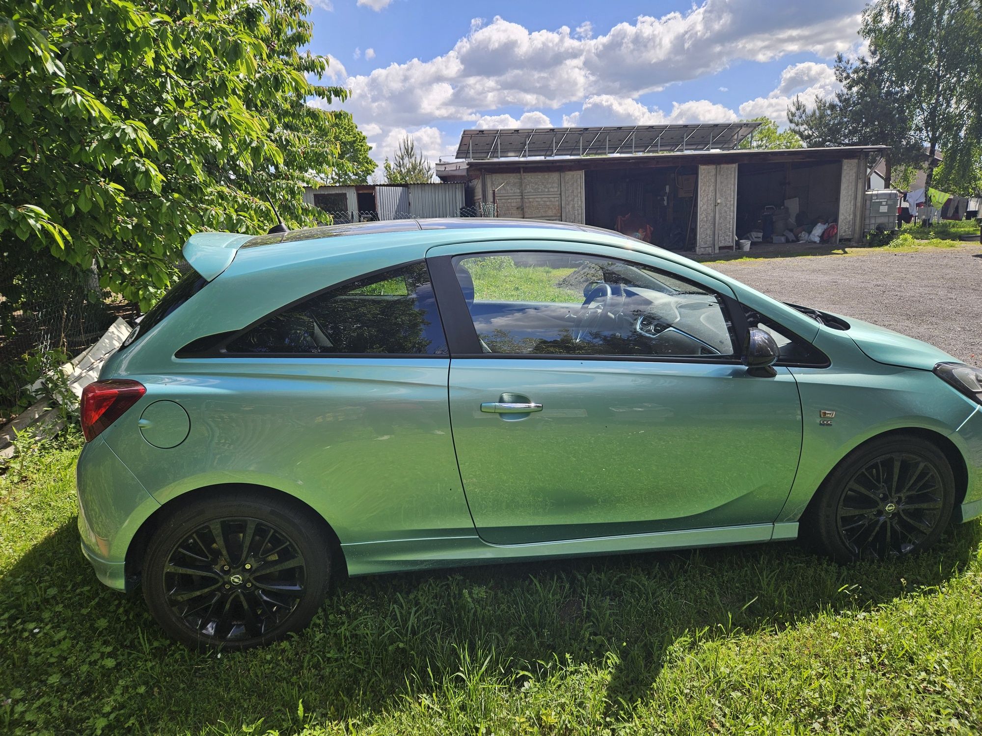 Opel Corsa E 1.4l turbo 101KM, Opc line,  panorama dach