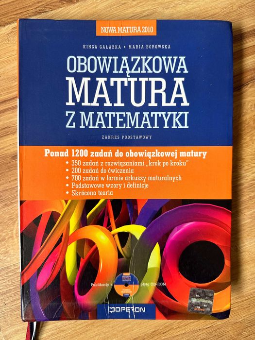 Obowiązkowa matura z matematyki zakres podstawowy
K.Gałązka M.Borowska