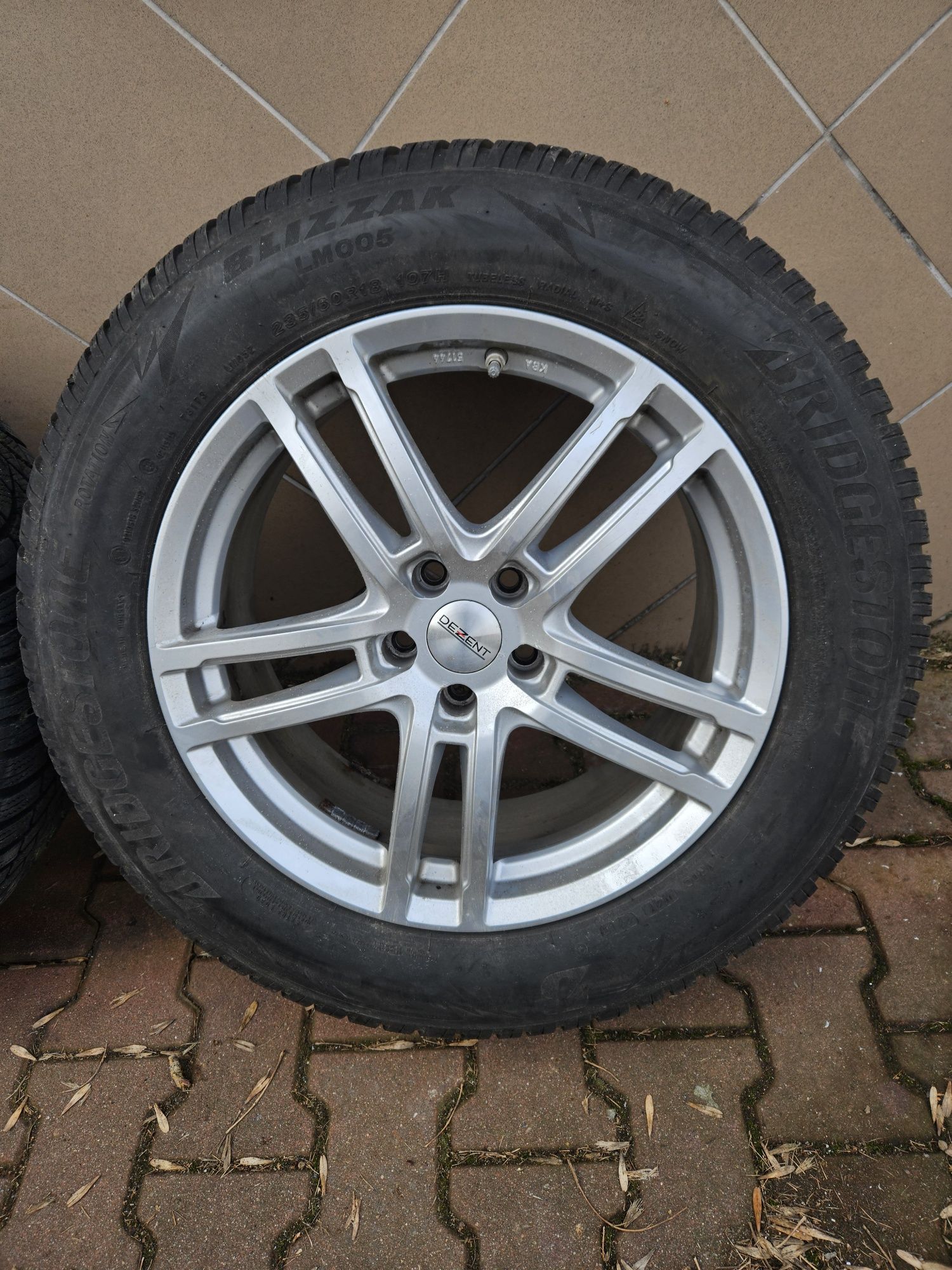 Felgi Koła 18" Ford Land Rover 5x108 Et45+235.60.18 Bridgestone