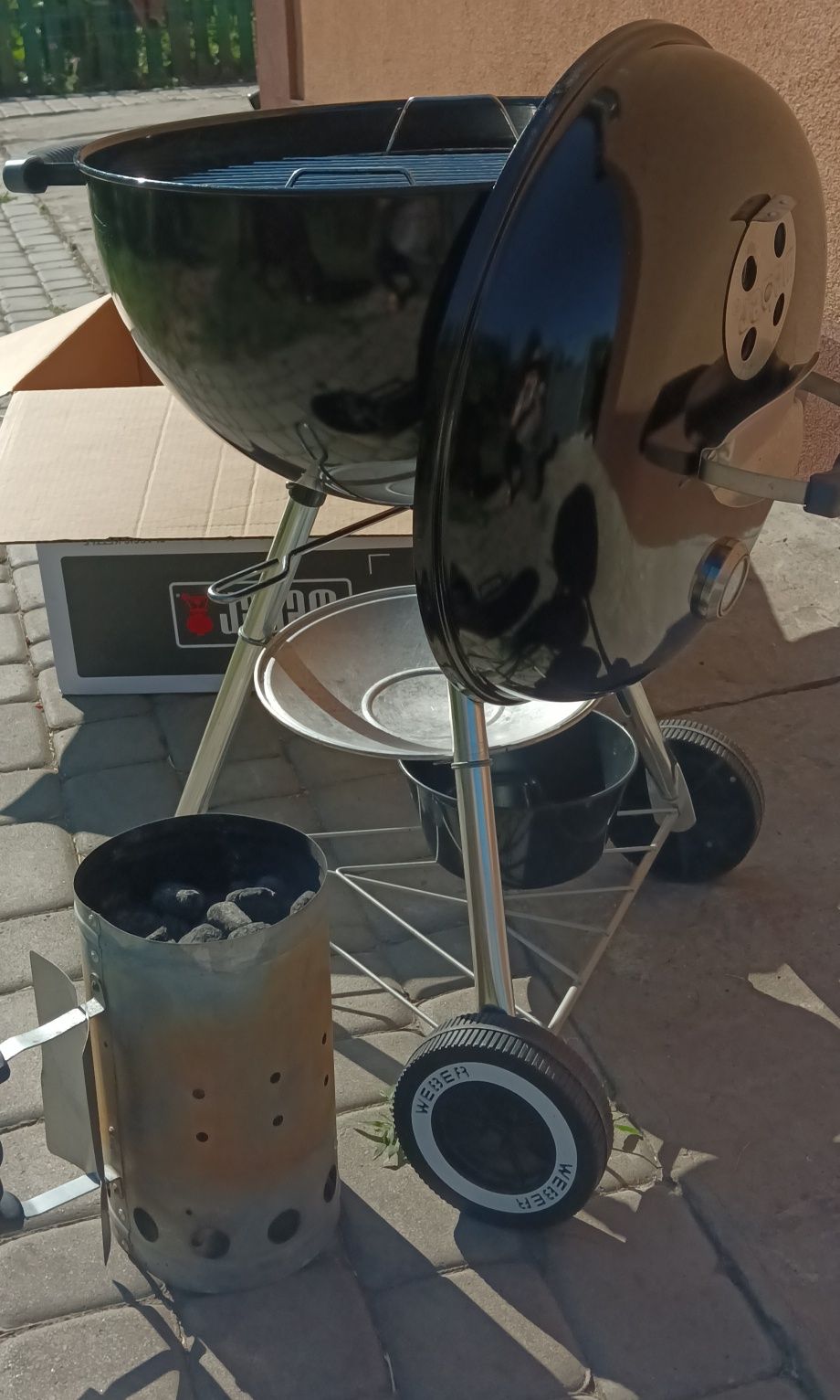 Вугільний гриль WEBER  classic kettle 47 см.