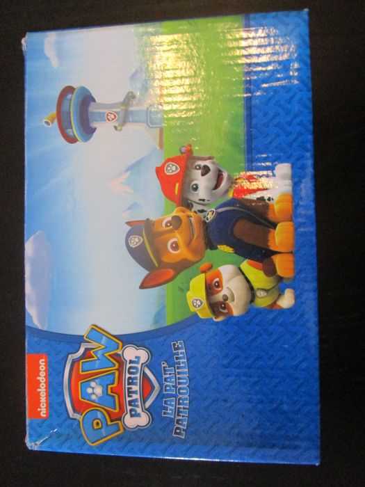 Caixa com 6 Carrinhos (Racers) Originais da Patrulha Pata.