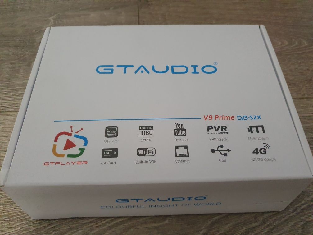 Tuner satelitarny Gtmedia gt media v9 prime gtaudio