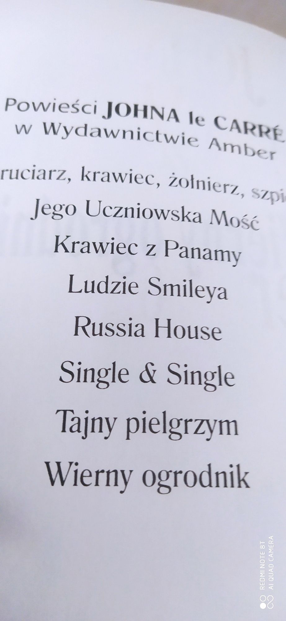 Książka Wierny ogrodnik 10 zł