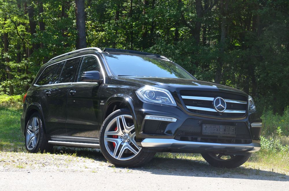 Mercedes-Benz GL Mercedes-Benz GL63 X166 AMG Japonia 36.700 km Oryg Lakier Igła !!