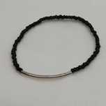 Pulseira Miss travessão  Prata - Ref.:pemtp18