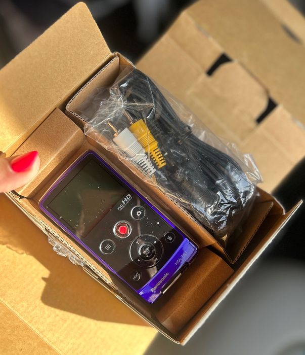 Panasonic HM TA 1 (c/caixa e acessórios originais)