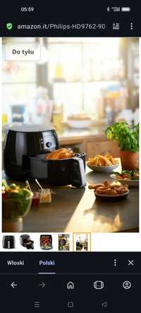 Philips Airfryer XXL Premium - 7,3 L, Frytkownica bezolejowa,