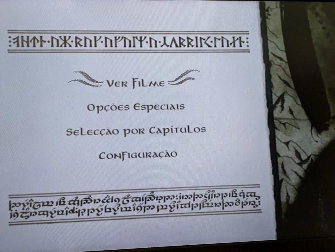 DVD " Senhor dos Aneis - Regresso do Rei " Edição Especial 4D