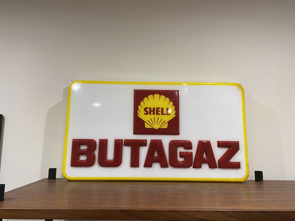 Reclamo luminoso antigo da SHELL