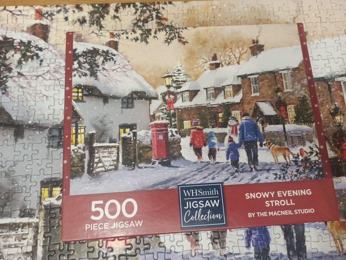 Puzzle WH Smith 500 Snowy Evening Stroll