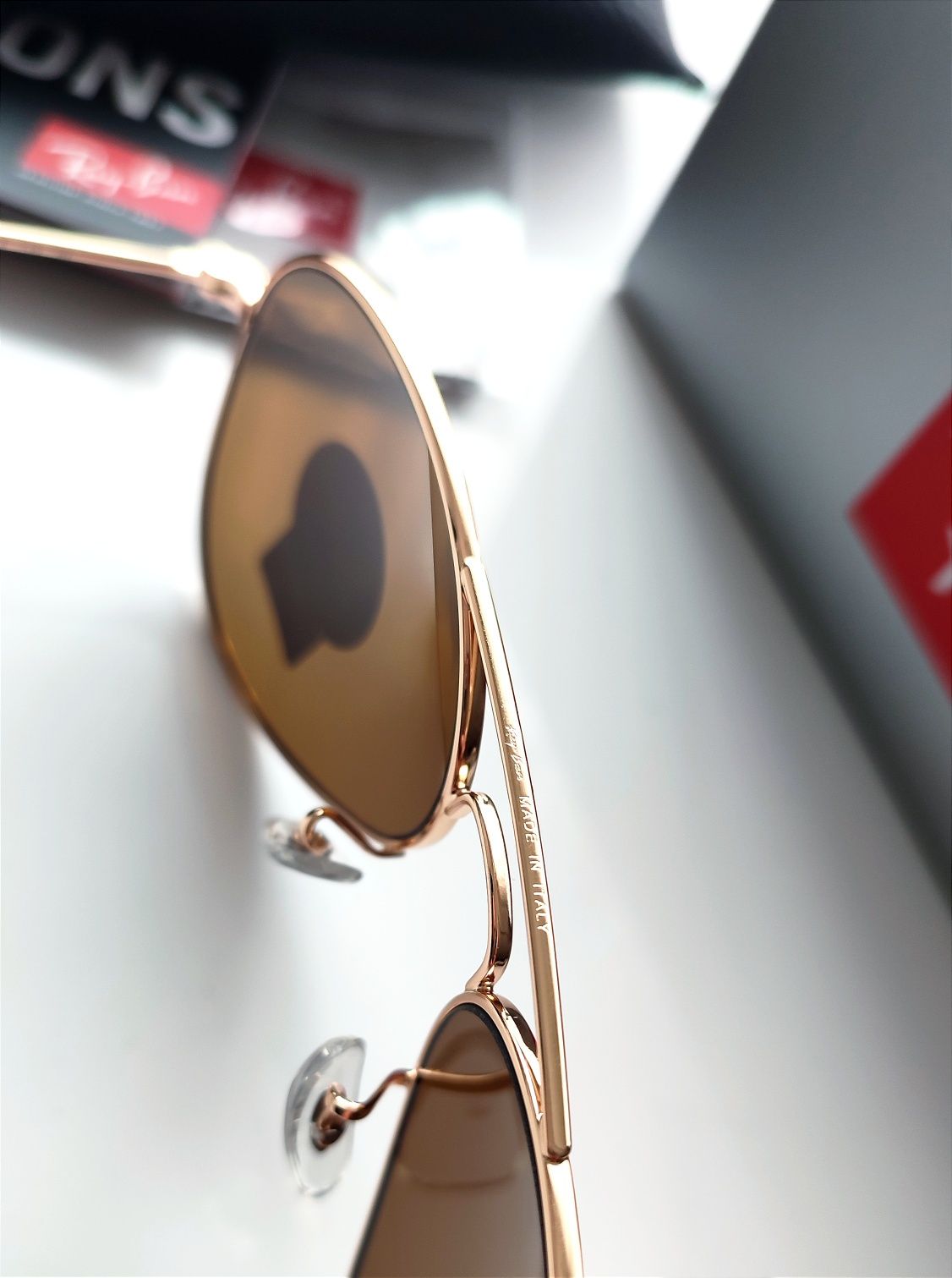 Ray-Ban Aviator 3025 gold brown