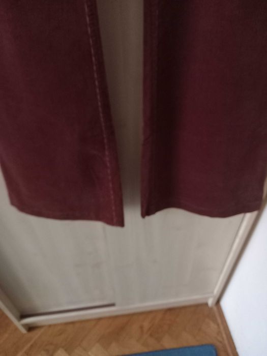 Zestaw sztruksowy damski brązowy!