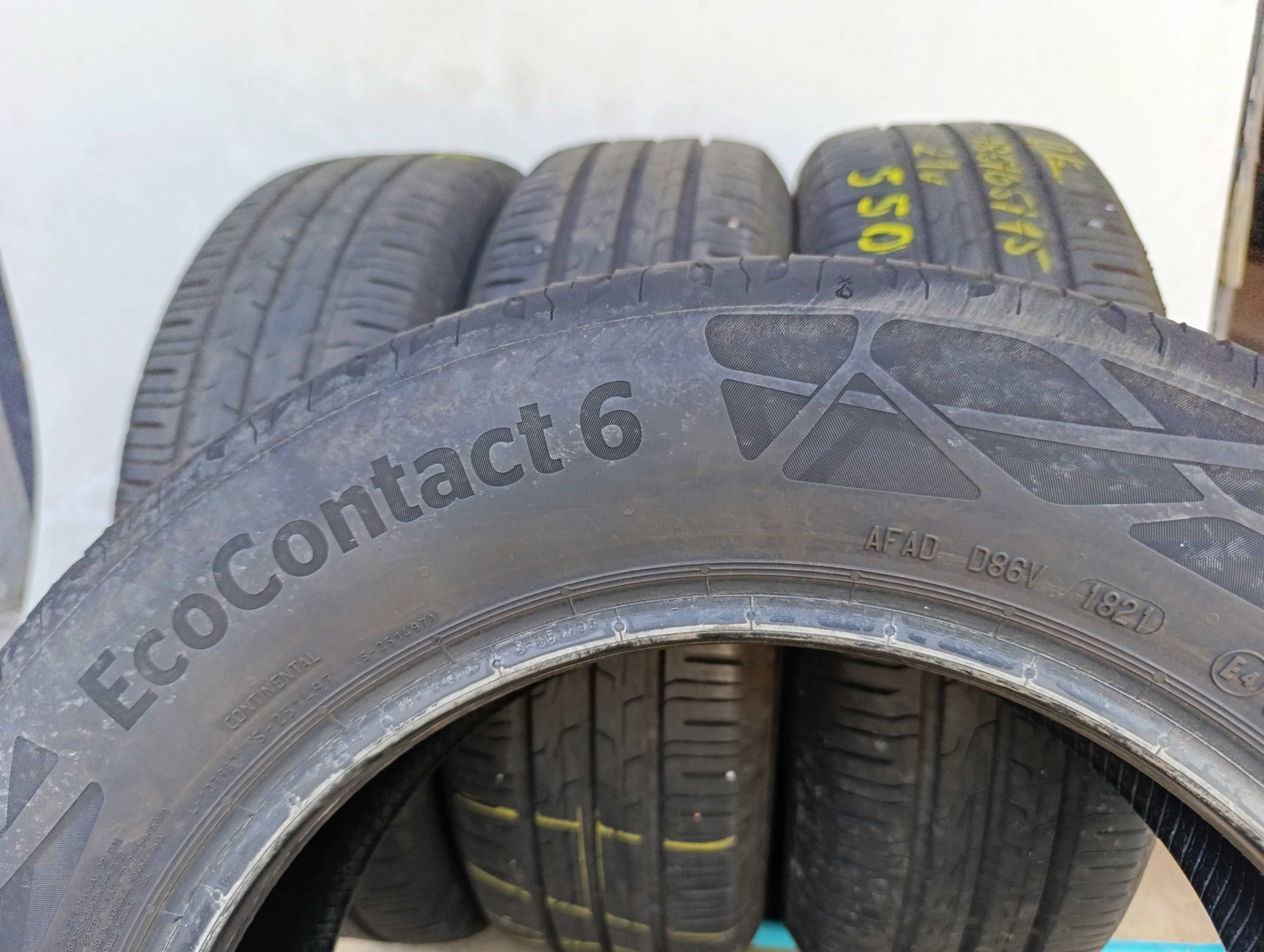 4x 185/65 R15 H 88H Continental EcoContact 6 2021r 4x 5 mm
