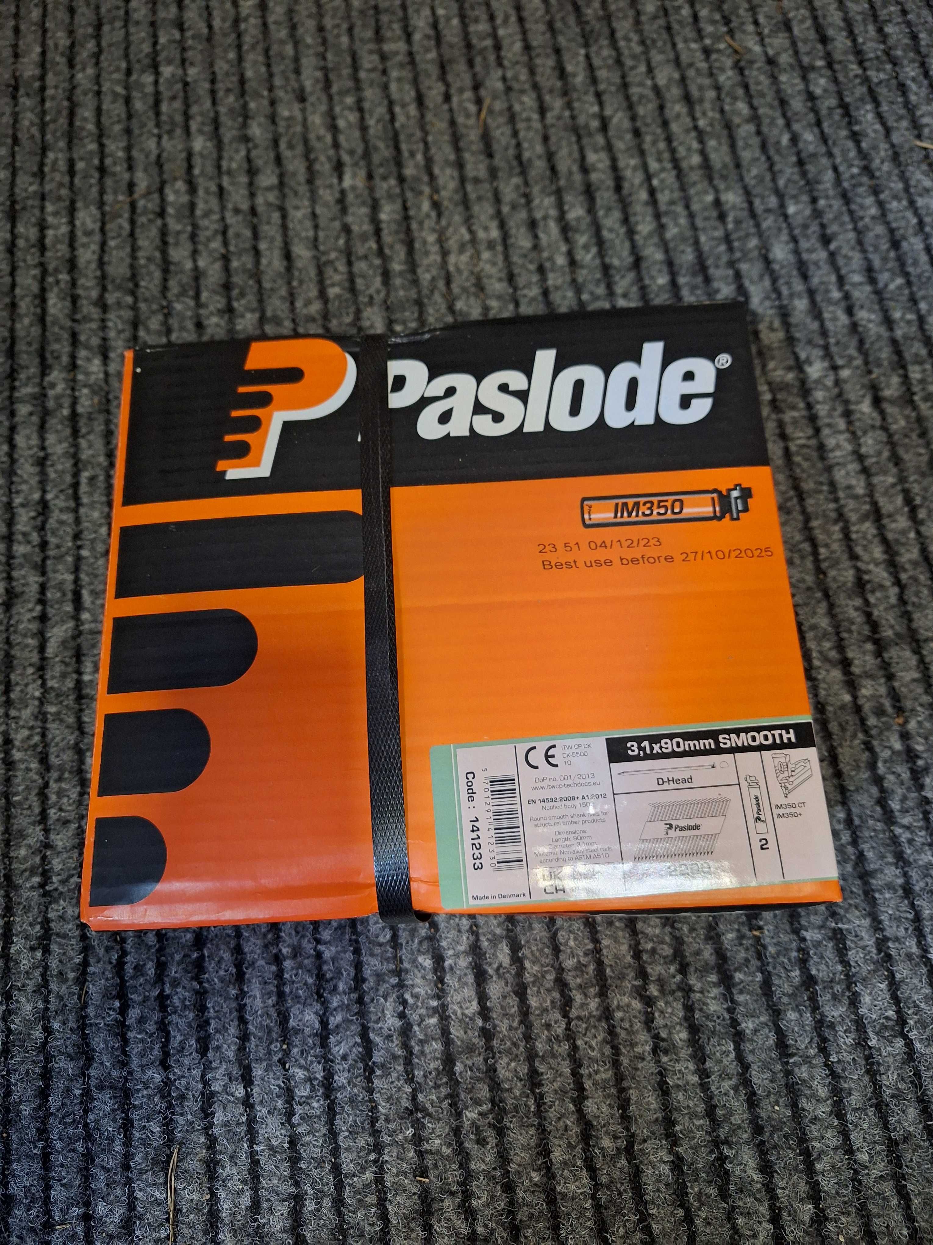 Gwoździe Paslode do IM350 90mm gładkie