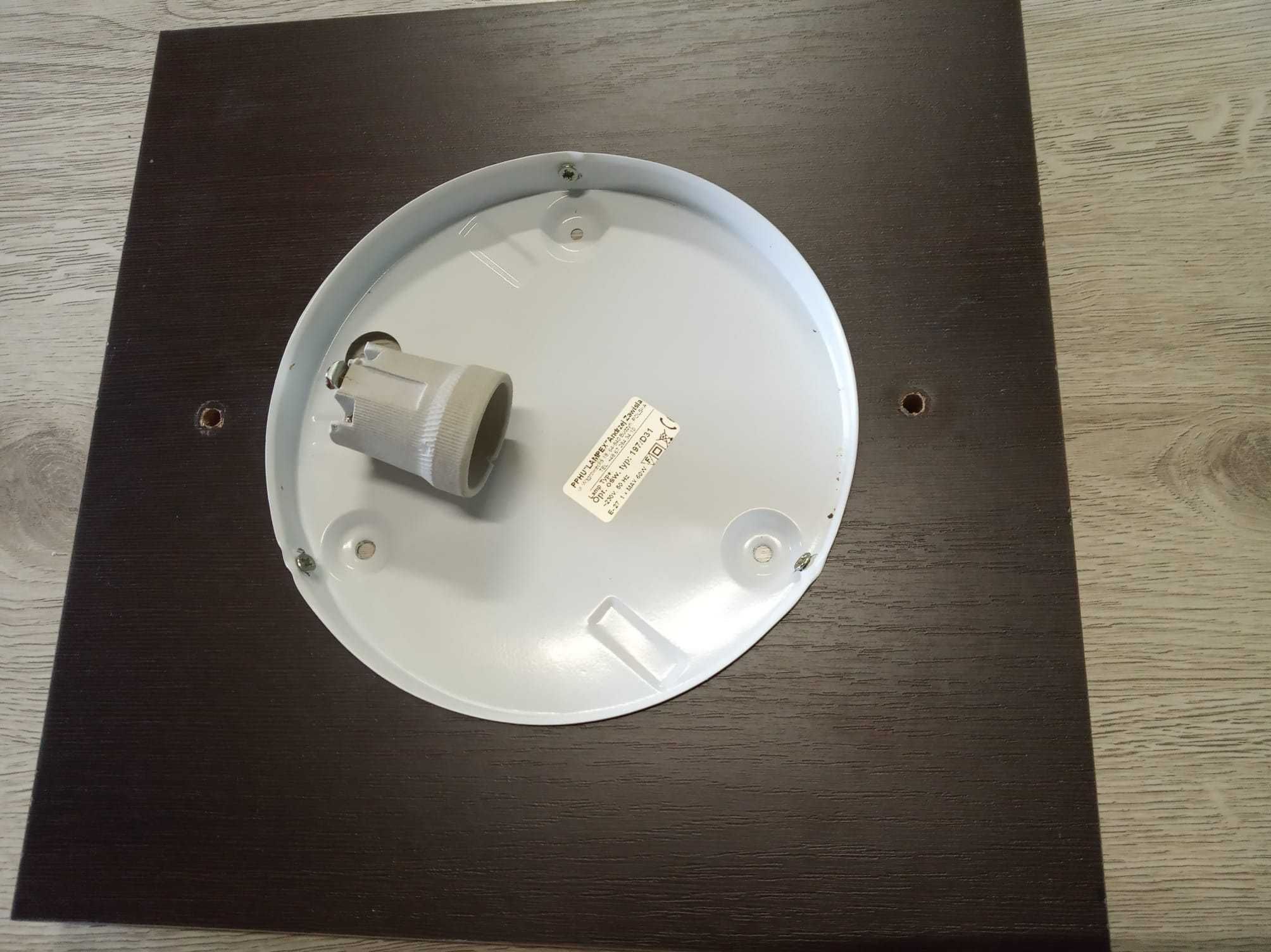 Plafon marki Lampex z kolekcji Vetro D31 Wenge 2 szt
