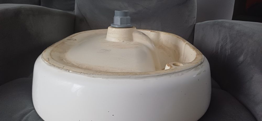 Umywalka nablatowa cersanit caspia 60x42 korek klik klak