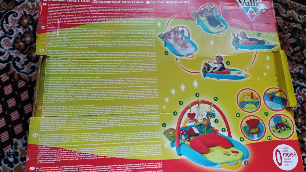 Килимок розвиваючий для немовляти дітей коврик детский