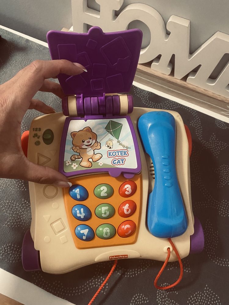 telefon interaktywny fisher price