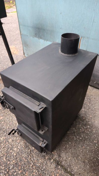 Буржуйка Піч на дровах Металева піч 4 мм