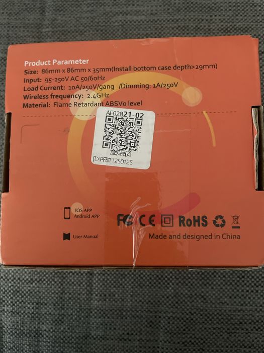 inteligentny przełącznik (Smart Switch) firmy Tuya