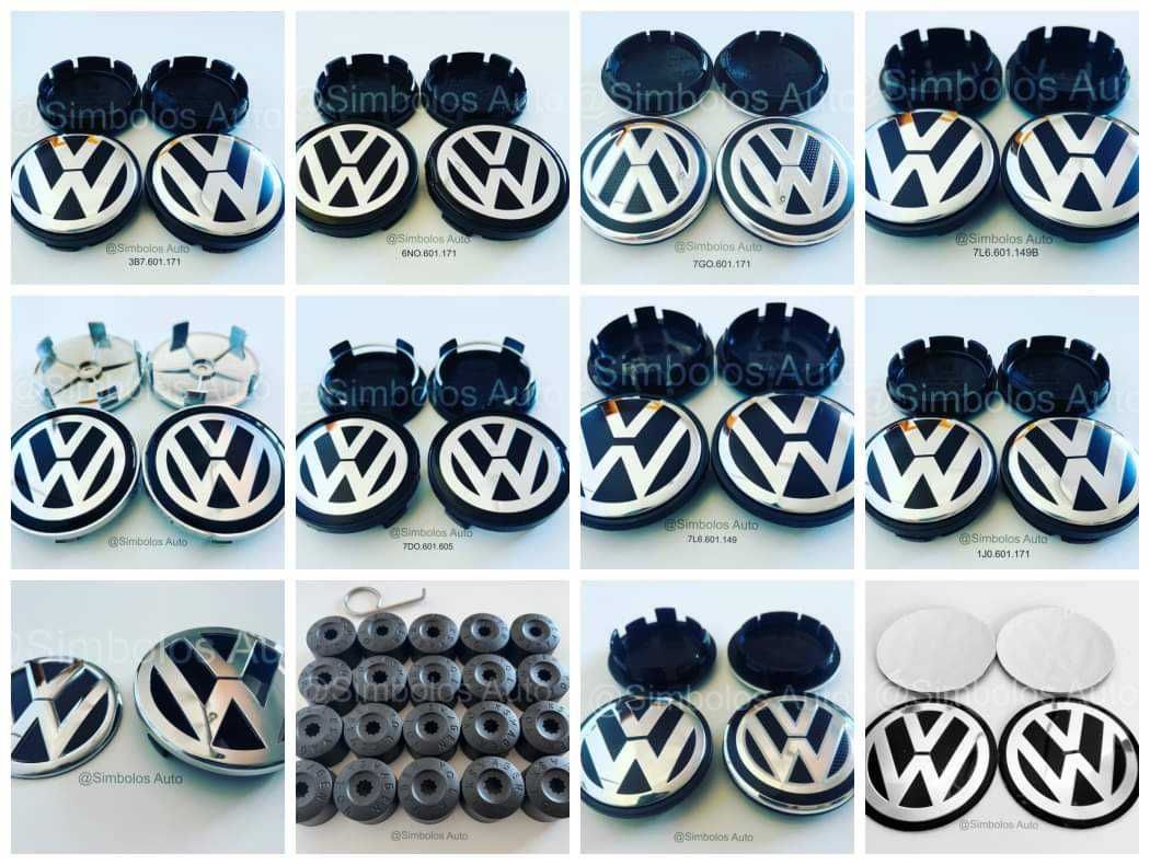 Centros de Jantes VW Polo-Golf III-IV-V-VI-VII-R