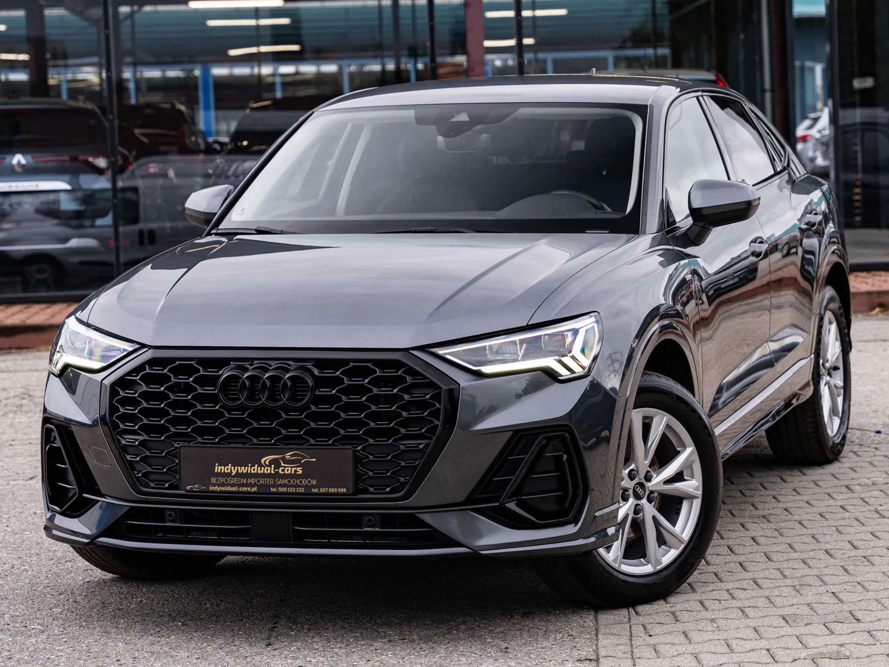 Audi Q3 Sportback 129.T-KM*TDi*S-LiNE+*BLack ED*MATRiX VOLL LED*Virtual*Kamera*BLiS*Lane