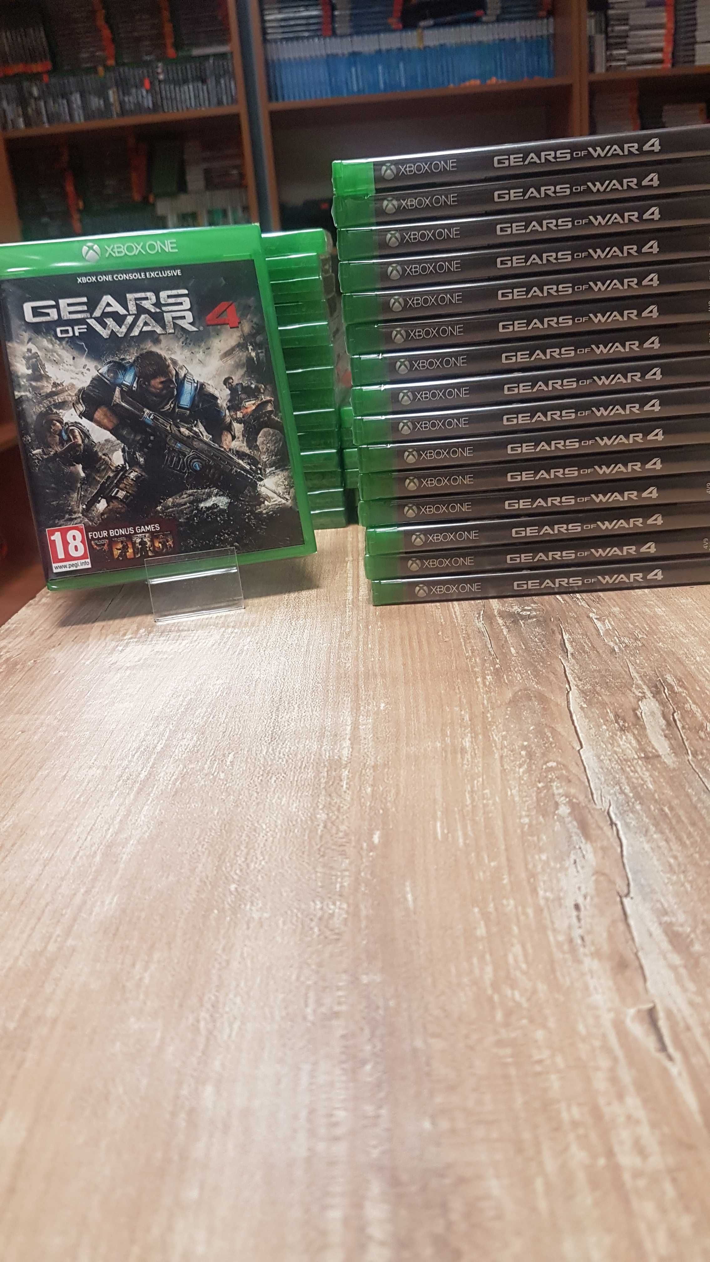 Gears of War 4 + 4 GRY W ŚRODKU NOWA XBOX ONE Sklep Wysyłka Wymiana