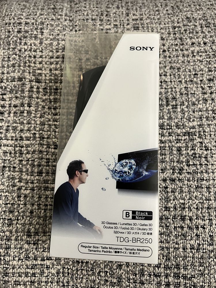 Dwie pary Okularów 3D SONY TDG-BR250 nowe w opakowaniu