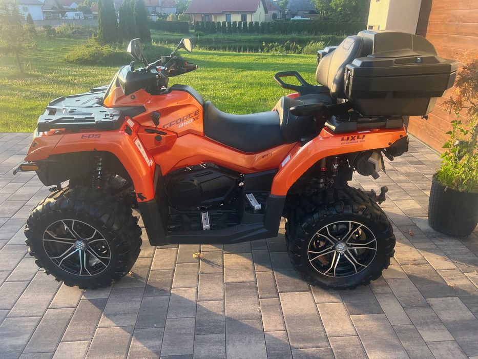 Quad CF MOTO 850, zarejestrowany, OKAZJA! ZOBACZ! Zawieszenie gazowe!
