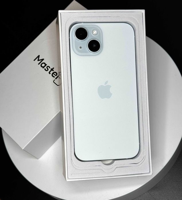 Apple iPhone 15 128GB Blue jak nowy 100% bat 6msc gwarancji