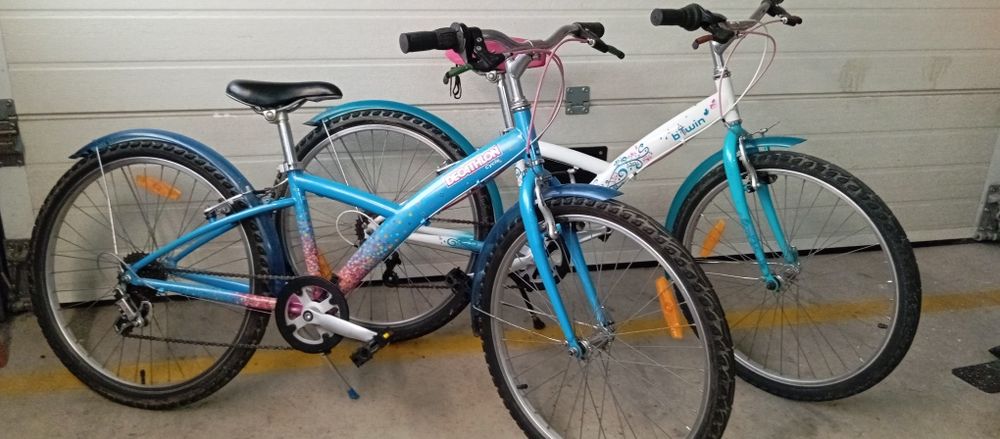 2 bicicletas criança Roda 24