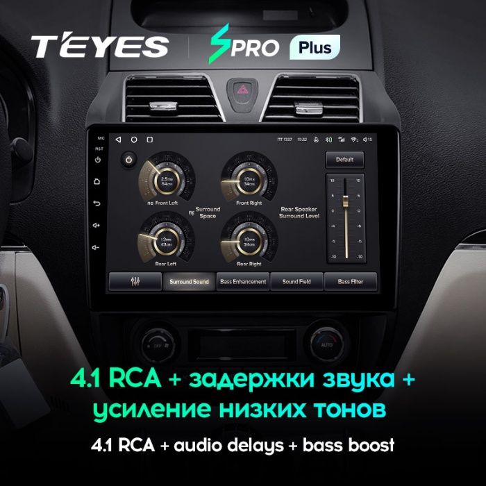 Штатная магнитола Teyes SPRO Plus GEELY EMGRAND 2009-2016 Android