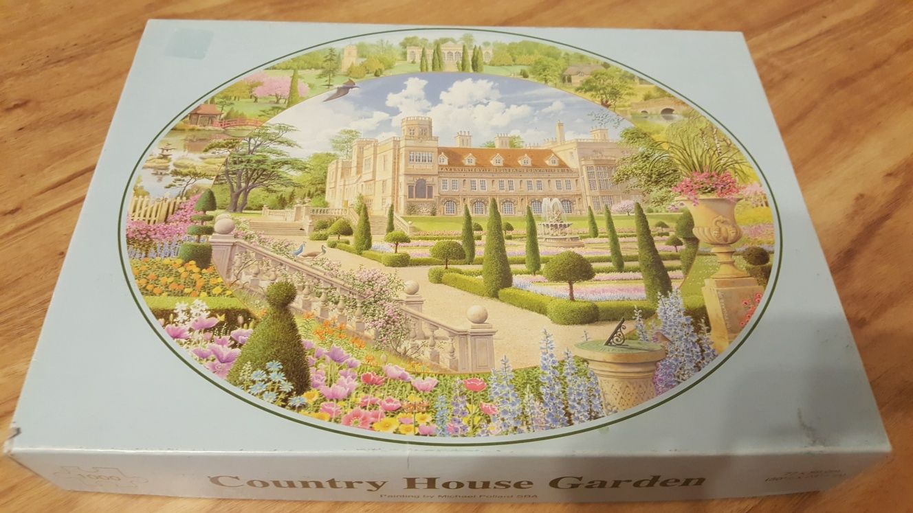 Puzzle Country House Garden