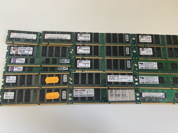 Varias Memorias RAM DIM DDR2 DDR1 - 1Gb 512mb 256mb