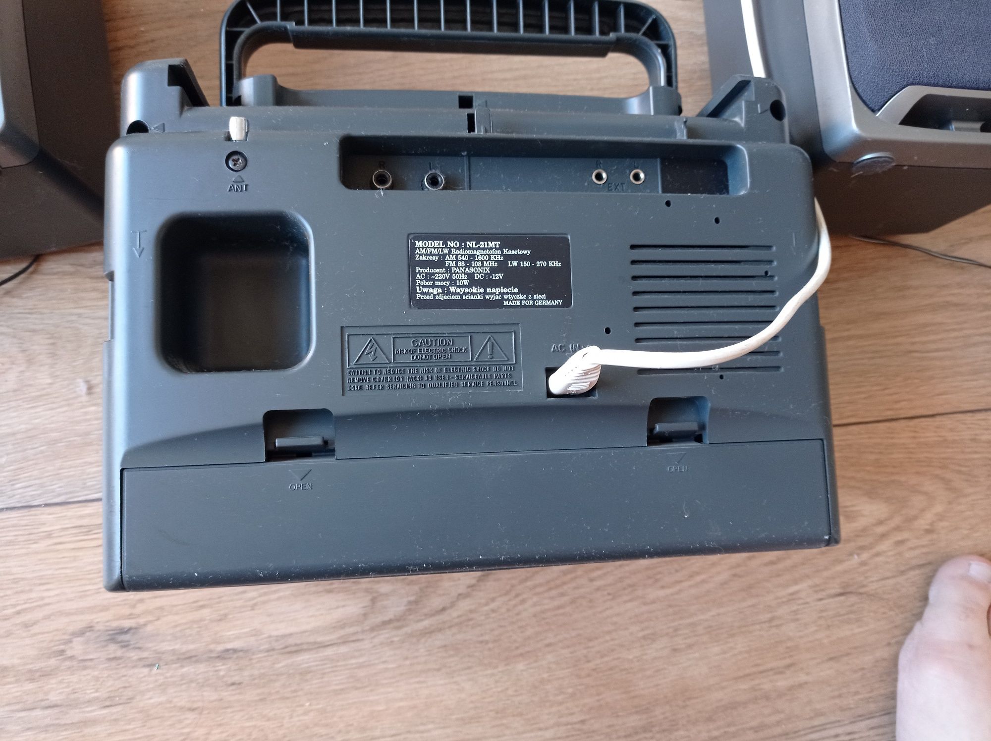 Sprzedam radioodtwarzacz kasetowy Panasonic