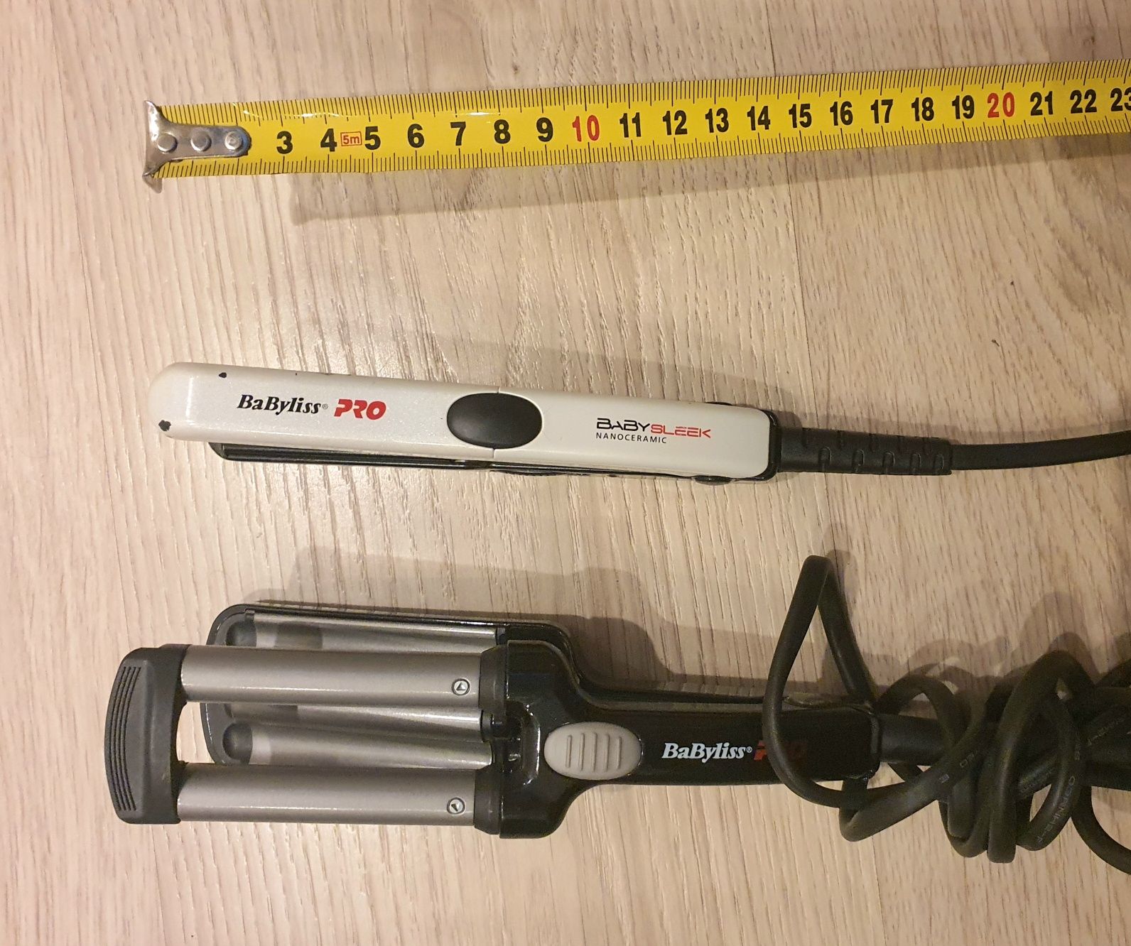 Плойка гофре и мини выпрямитель волос BaByliss PRO