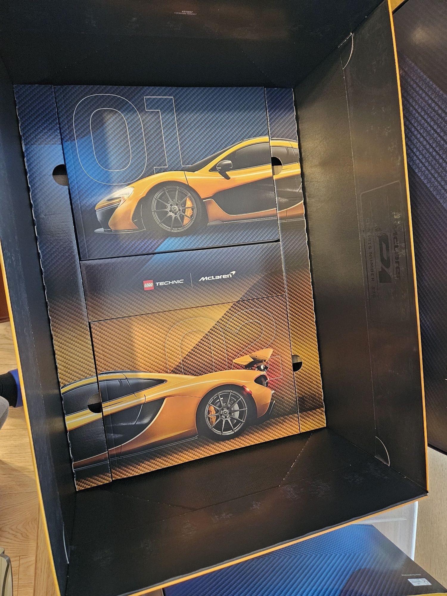 Nowe pudełko i instrukcja LEGO 42172 Technic McLaren P1