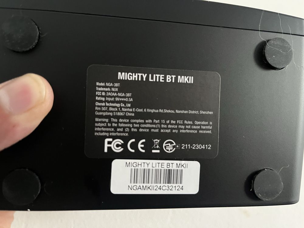 NUX Mighty Lite BT MKII