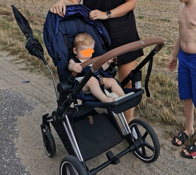 Wózek cybex Priam 2.0 indigo blue full zestaw